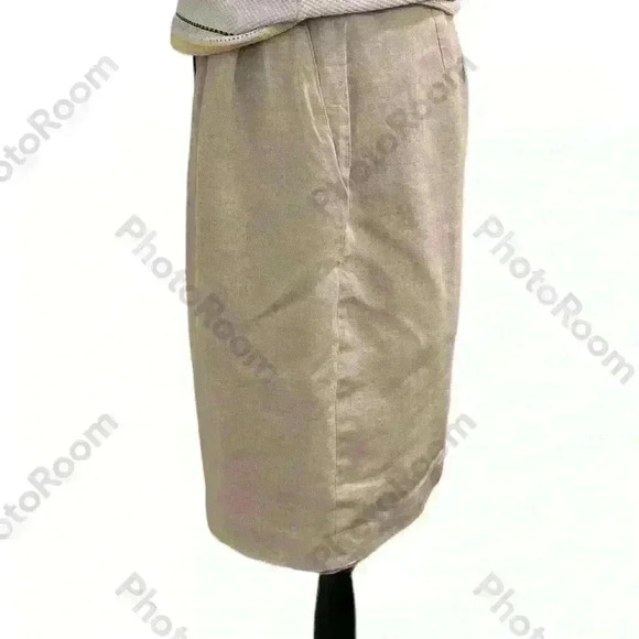 Talbots Women’s Linen Skirt Size 10 - Picture 2 of 4